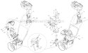 Page A Diagram and Parts List for 31AH6LLH801 2005-2 Yard Man Snow Blower